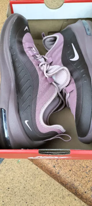 Zapatillas Nike Air Max Thea Metalic Mujer Rosa/Gr