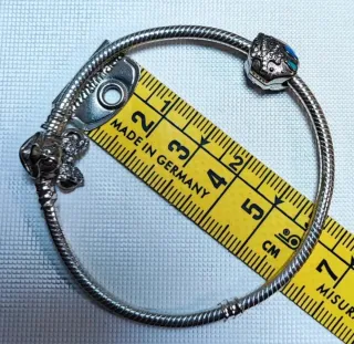 Pulsera Minnie Mouse Plata