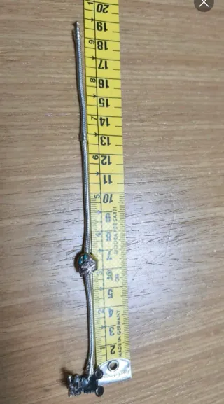 Pulsera Minnie Mouse Plata