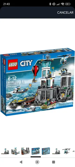 Lego City 60130 Isla Prisión