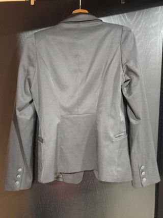 Chaqueta de vestir negra Attentif Talla 40