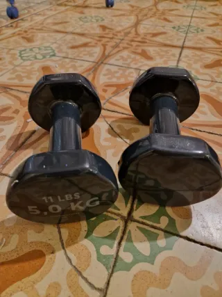 Mancuernas 5 kg (11 lbs)