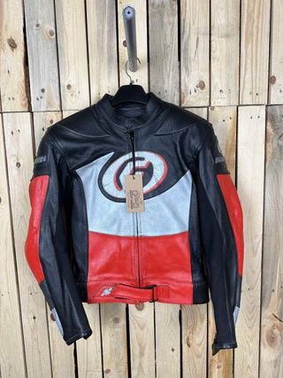 Chaqueta T-M De Moto Garibaldi Rojo 48