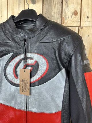 Chaqueta T-M De Moto Garibaldi Rojo 48