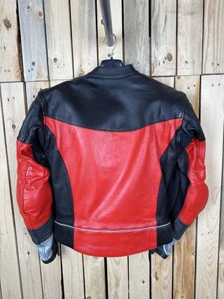 Chaqueta T-M De Moto Garibaldi Rojo 48