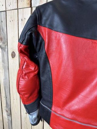 Chaqueta T-M De Moto Garibaldi Rojo 48