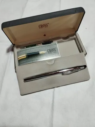 Pluma Fuente Cross Cromada