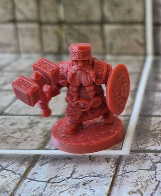 Miniatura Resina Enano D&D Heroquest