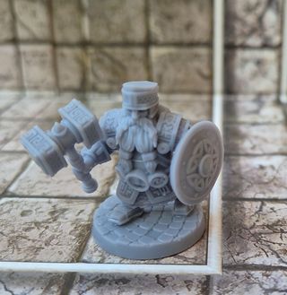 Miniatura Resina Enano D&D Heroquest