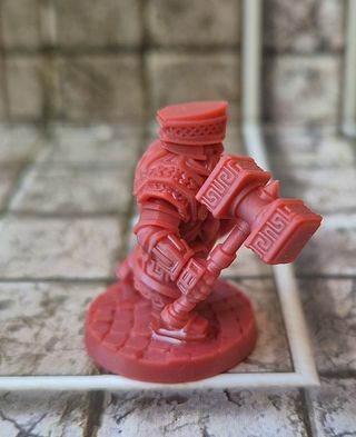 Miniatura Resina Enano D&D Heroquest