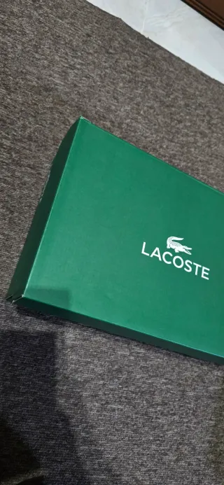 Zapatillas Lacoste Blancas y Amarillas