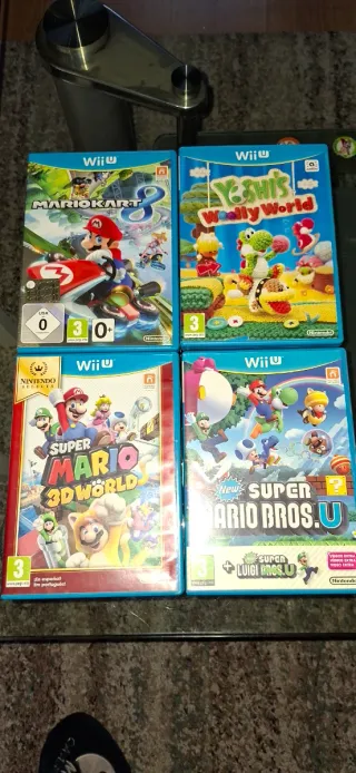 Lote 8 Giochi Wii U: Mario, Splatoon, Smash Bros