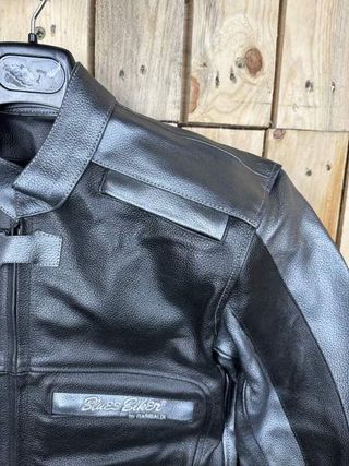 Chaqueta T-M Moto Garibaldi Blue Biker Negro 2