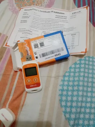 Registrador de datos Elitech RC-5+