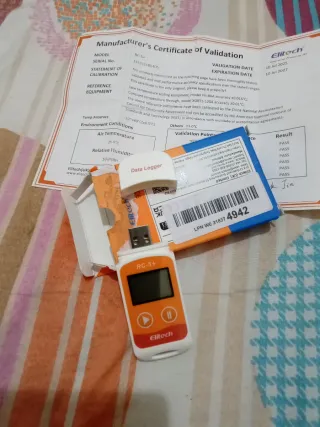 Registrador de datos Elitech RC-5+