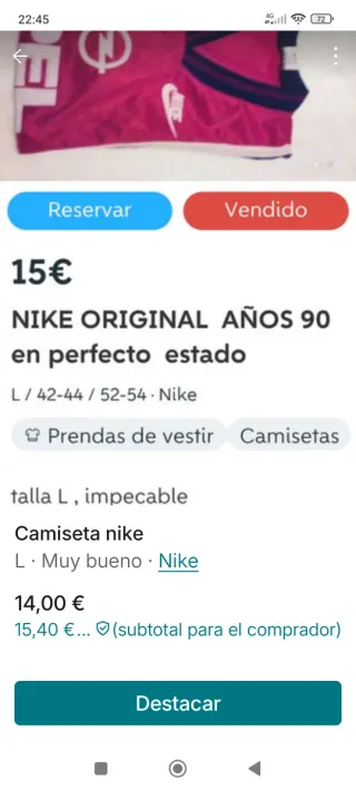 Camiseta Nike Opel Vintage