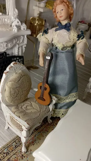 Mini Chitarra/Ukulele Scala 1:12