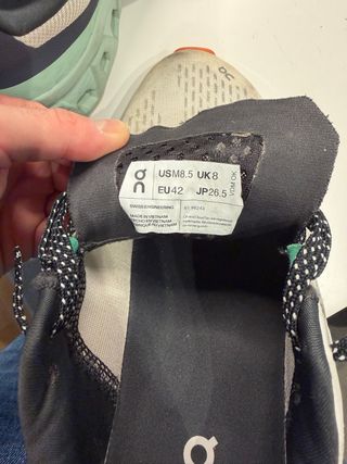 On Cloudmonster Zapatillas Running Gris/Verde