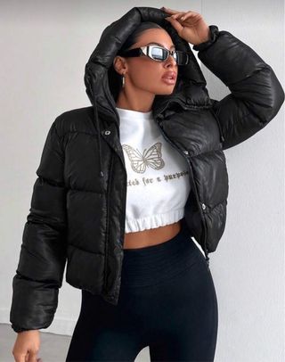 Chaqueta acolchada poliéster