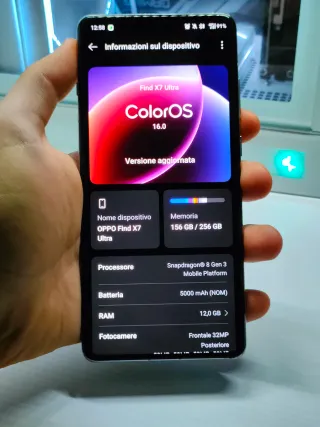 Oppo Find X7 Ultra 12/256 Blu