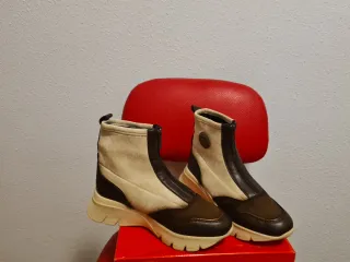 Botines Beige y Marrones Nuevos