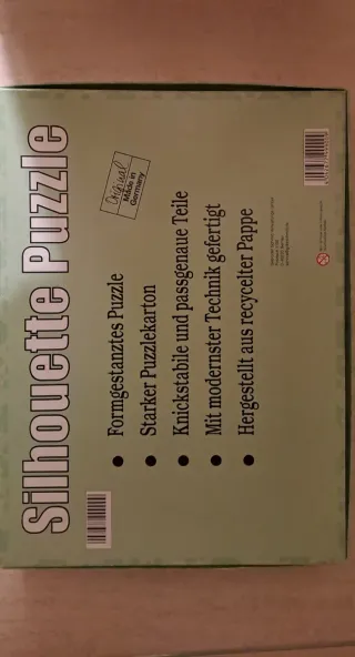 Puzzle Silhouette Orso 1072 Pezzi