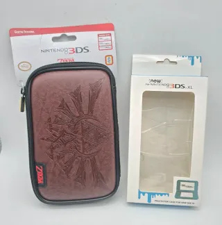 Custodia Game Traveler Zelda New 3DS XL + Crystal