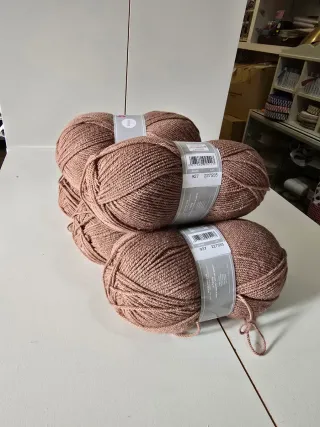 Lote 5 ovillos lana DMC knitty4