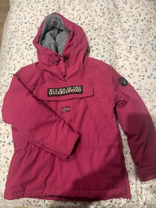 Anorak Napapijri niño/a rosa