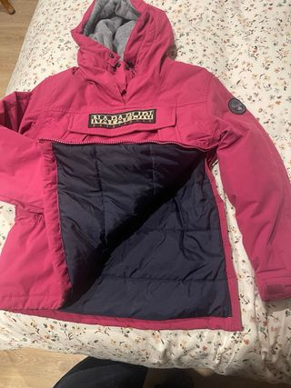 Anorak Napapijri niño/a rosa