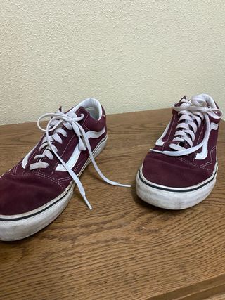 Zapatillas Vans Granate