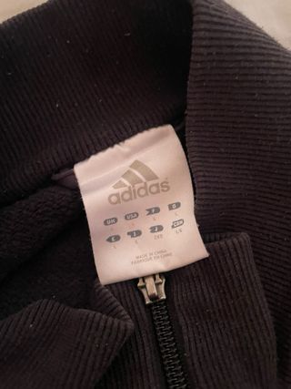 Chaqueta Adidas Marrón Cremallera