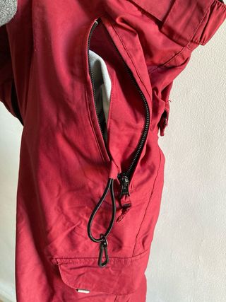 Pantalón de esquí/snowboard rojo