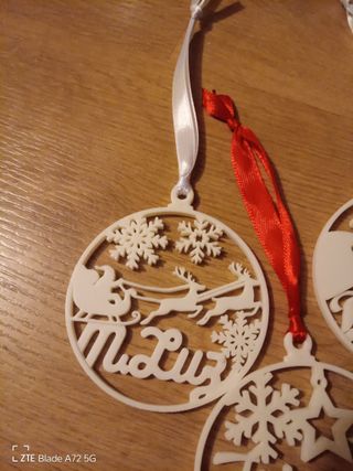 Bolas de Navidad 3d personalizadas