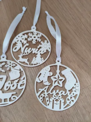 Bolas de Navidad 3d personalizadas