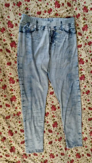 Chaqueta vaquera Comercio Modaland T L + Leggings