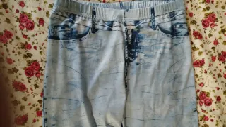 Chaqueta vaquera Comercio Modaland T L + Leggings