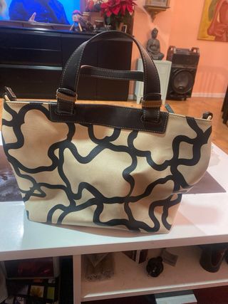 Bolso Tous Beige y Negro