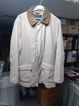 Chaquetón Cortefiel Hombre Beige/Marrón