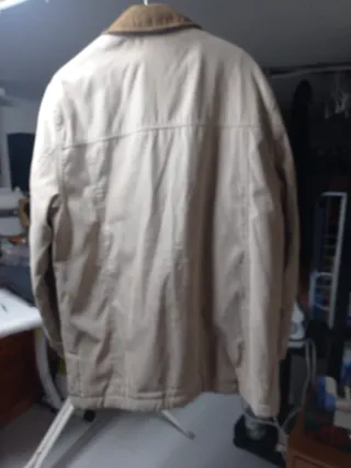 Chaquetón Cortefiel Hombre Beige/Marrón