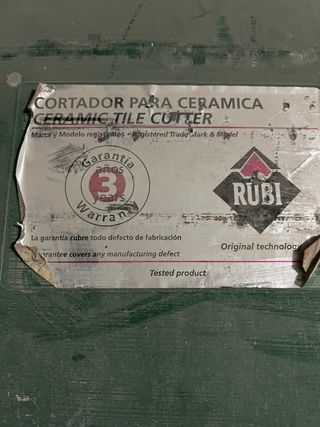Cortadora Rubi TS-60