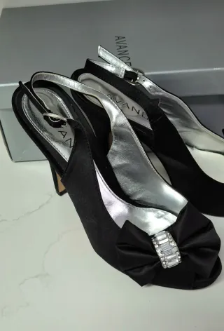 Sandalias fiesta negras T37