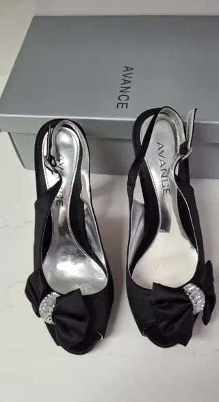 Sandalias fiesta negras T37