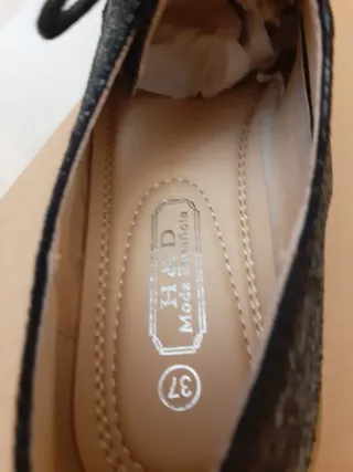 Zapatos negros mujer plataforma