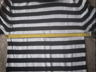 Jersey Zara Rayas Blanco y Negro