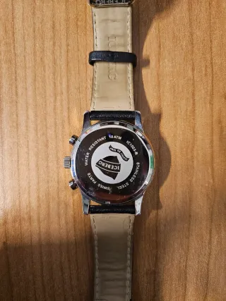 Orologio Iceberg Cronografo Nero Acciaio