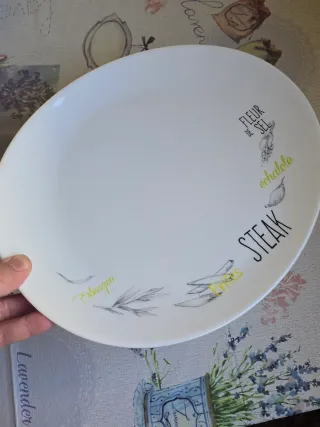 Pack 4 platos grandes cocina