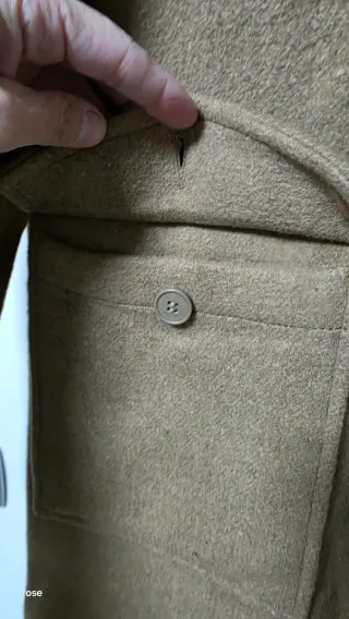 Abrigo Zara Hombre Talla xl Beige