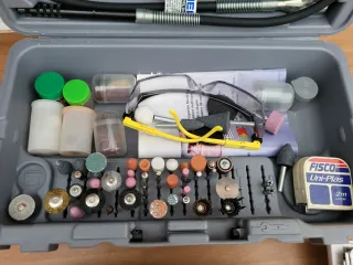 Dremel 398 con accesorios