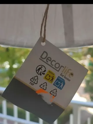 Preziosi lampadari in metacrilato. Schermi nuovi